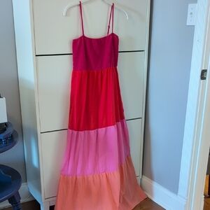 LOFT Outlet - Tiered Maxi Dress - Medium